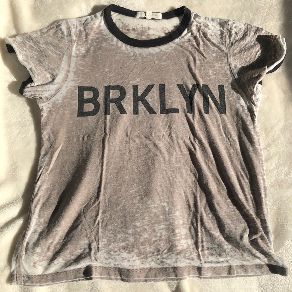 Grey T-shirt from the brand Truly Madly Deeply